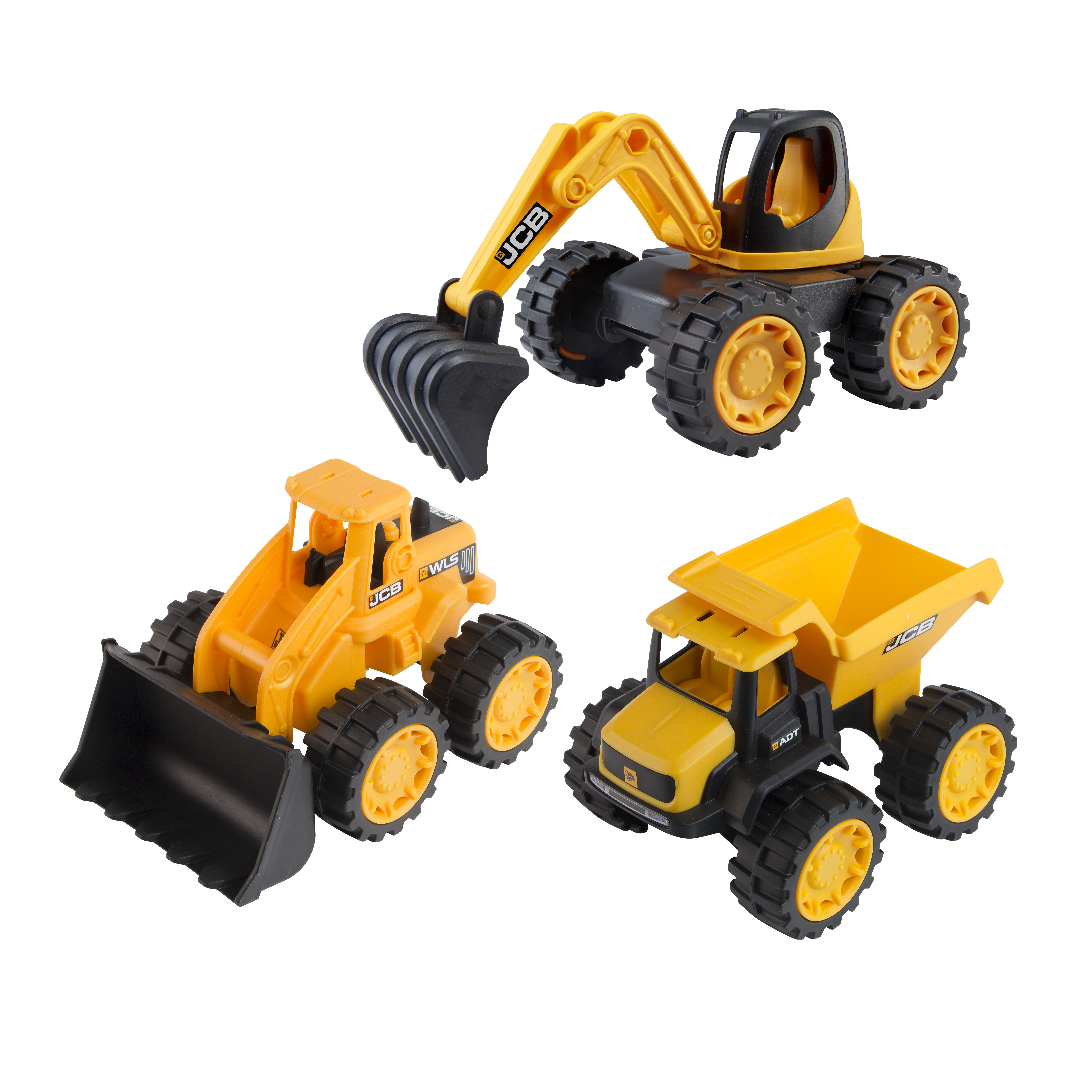 Игровой набор JCB 3 машинки 18см 14162340 - фото 5