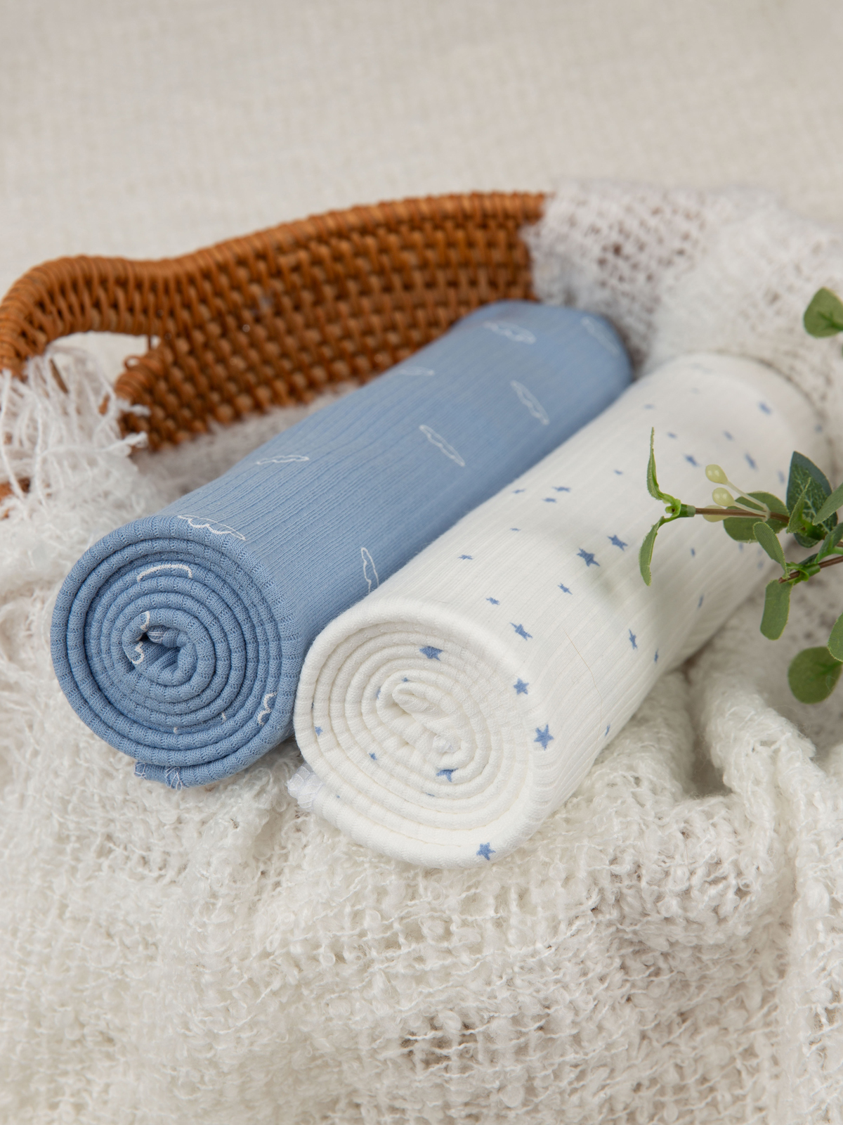 Пелёнка inlovery трикотаж 85х100 см 2 шт. - фото 6