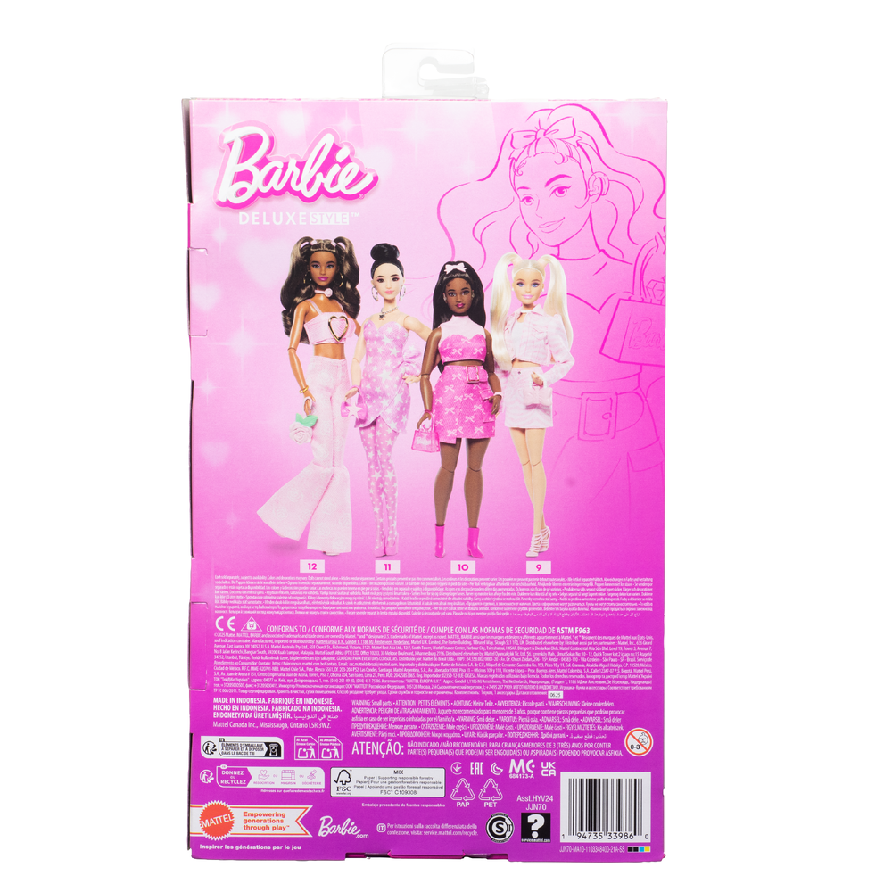 Кукла модельная Barbie Deluxe Style JJN70 JJN70 - фото 8