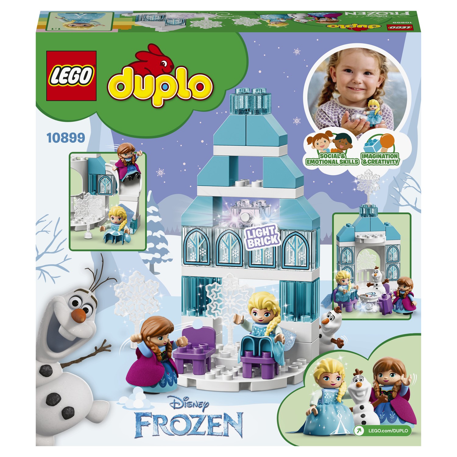 Конструктор LEGO DUPLO Princess Ледяной замок - фото 3