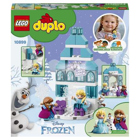 Конструктор LEGO DUPLO Princess Ледяной замок блочный