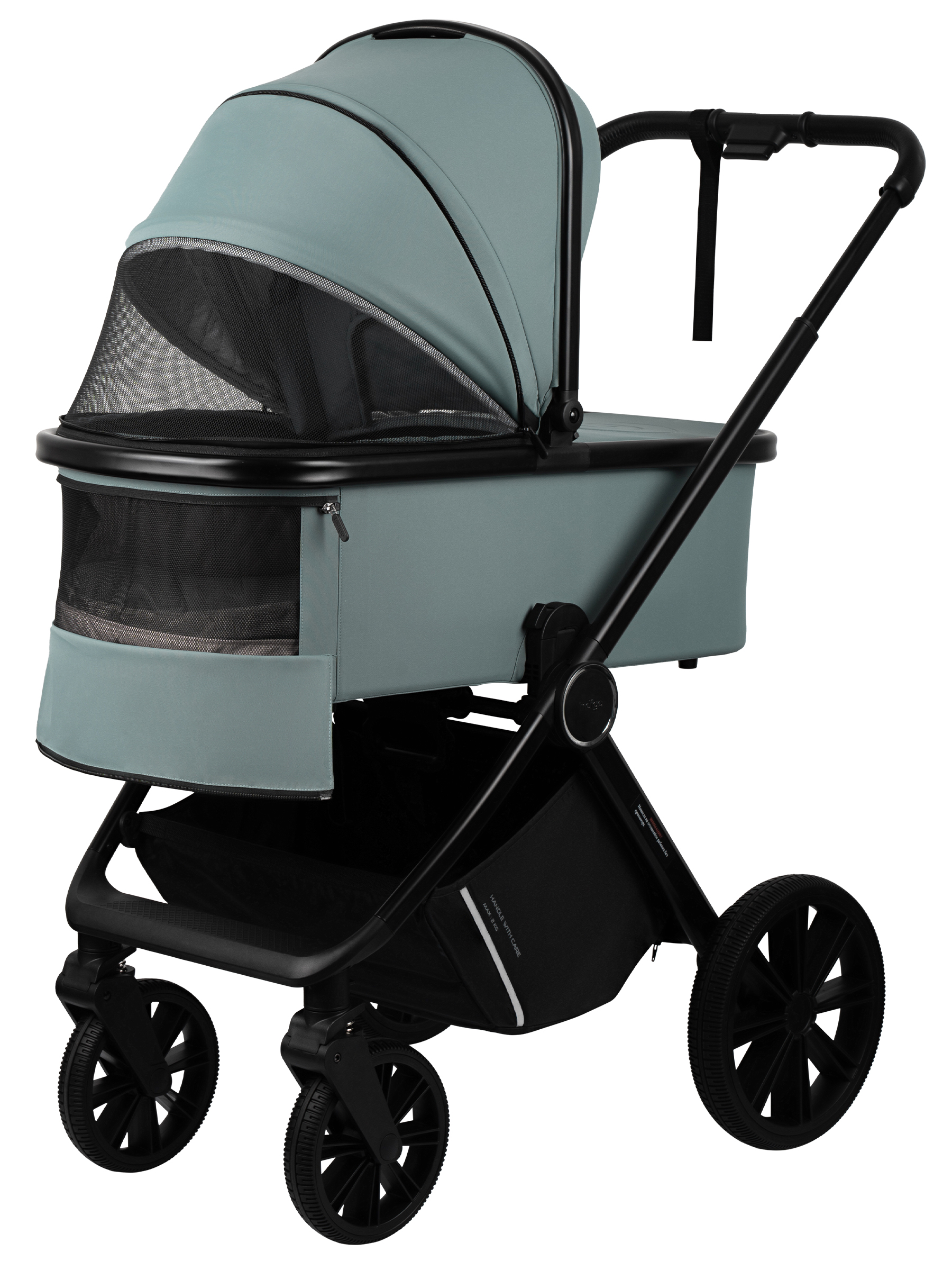 Коляска 3в1 Indigo Sting зеленый - фото 2