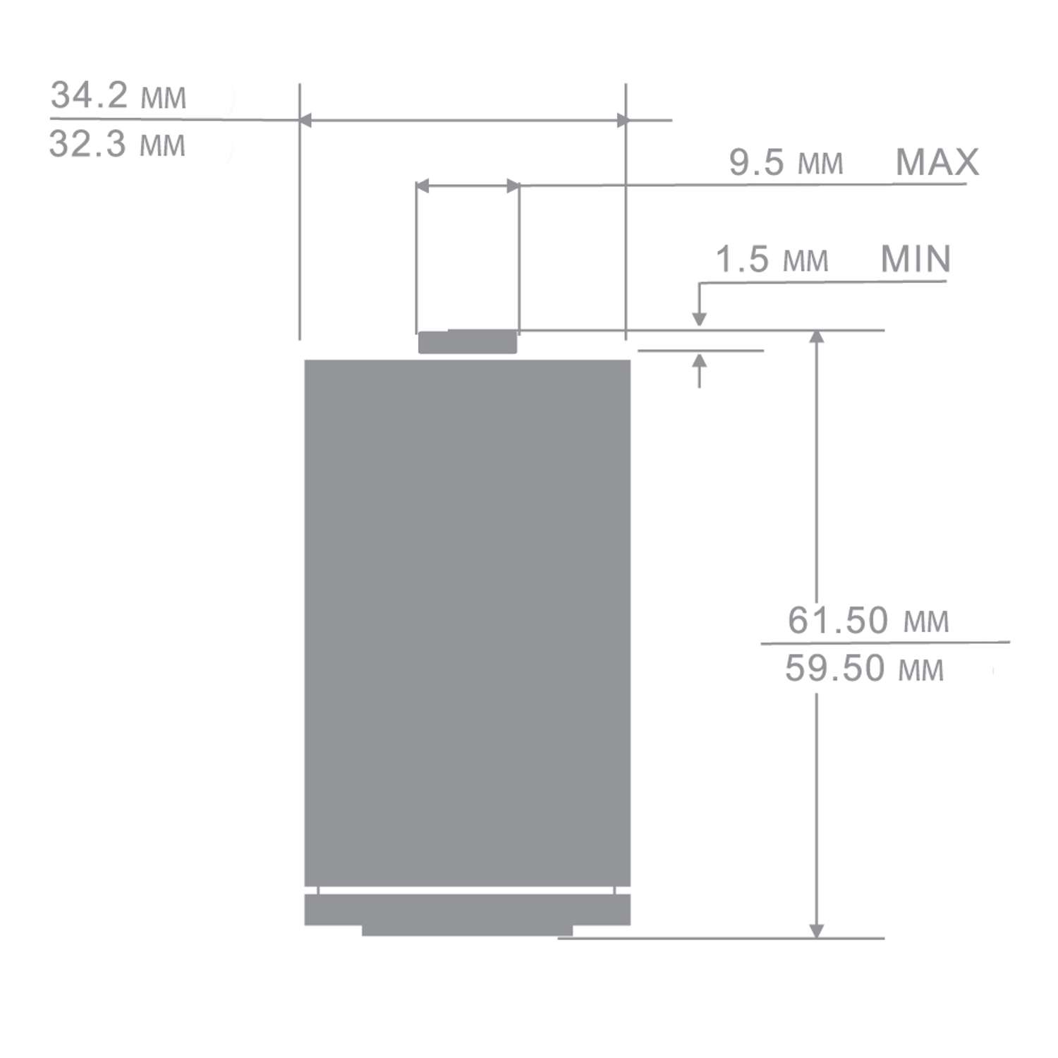 Батарейка Ergolux R20 SR2 (R20SR2 1.5В) - фото 2