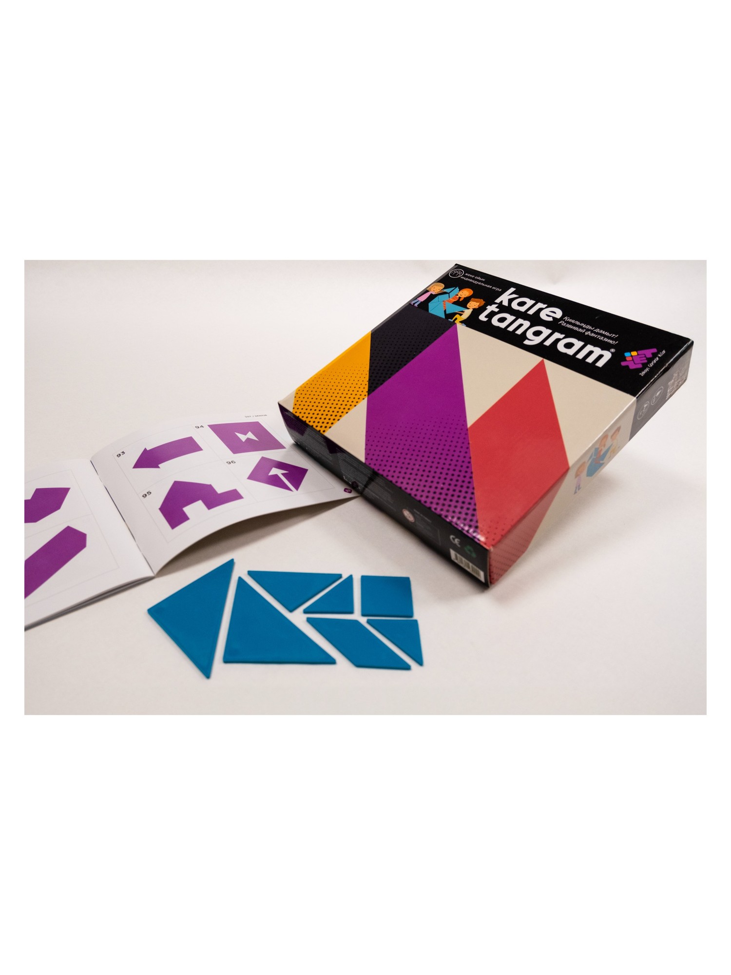 Настольная игра Edugames Kare Tangram - фото 2
