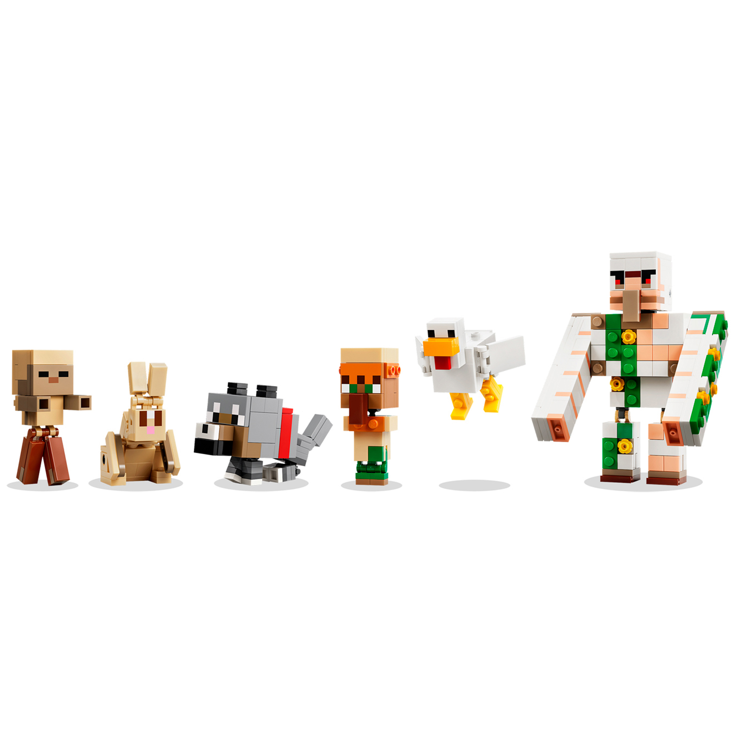 Конструктор LEGO Minecraft Атака куриного наездника 428 дет. - фото 6