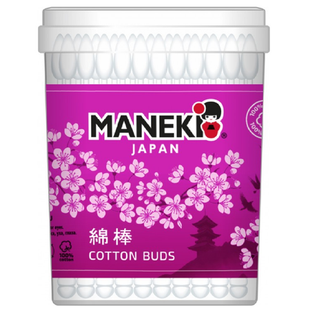 Ватные палочки Maneki 150 шт.