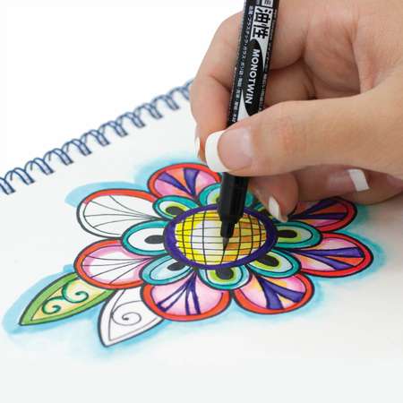 Ручка капиллярная Tombow 20 шт.