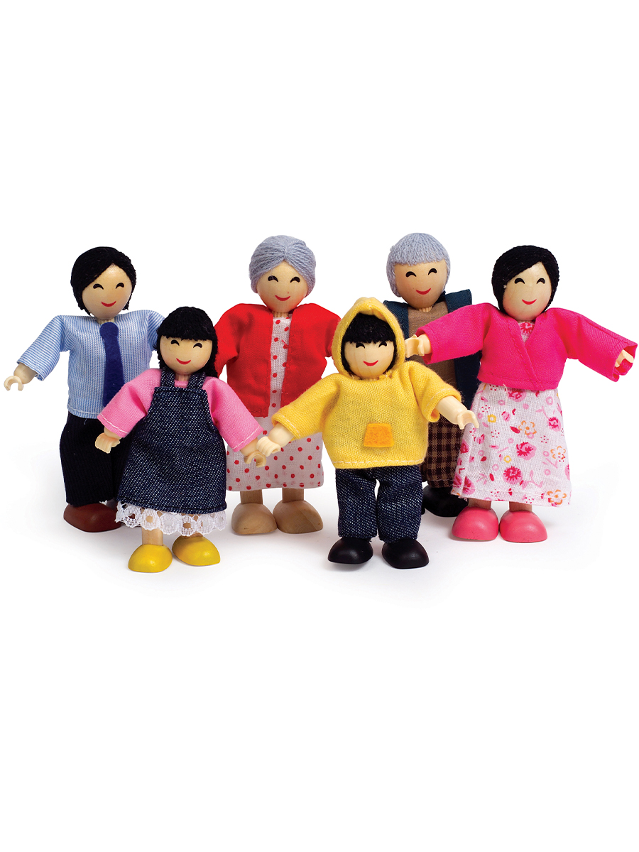 Кукла мини Hape Счастливая семья E3502_HP - фото 11