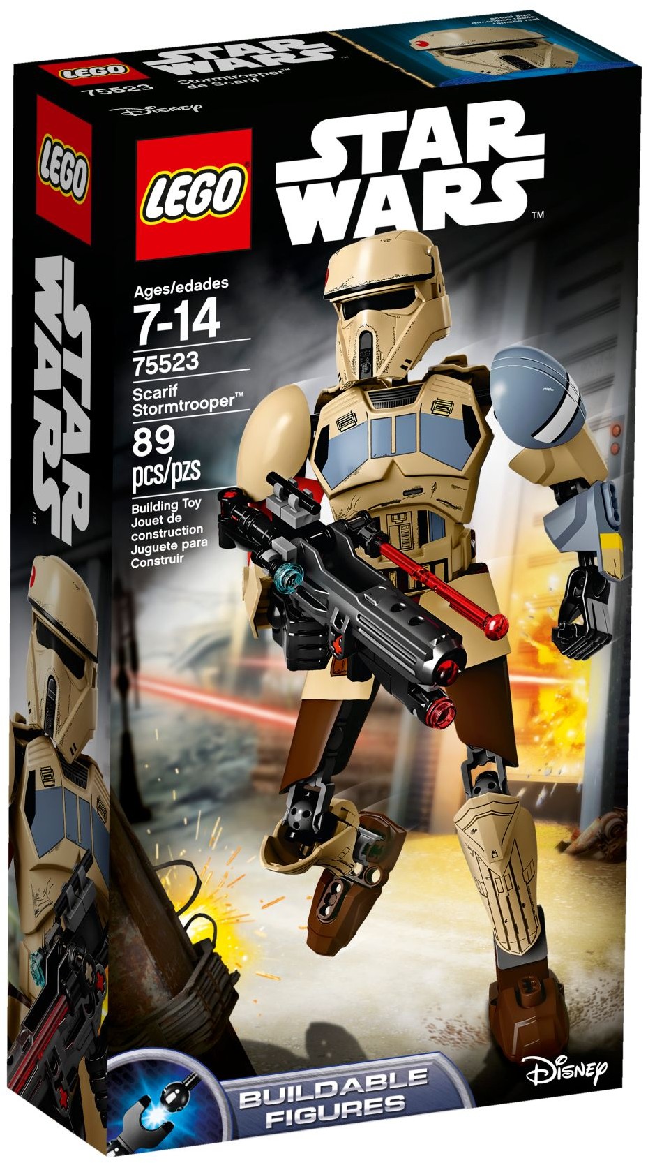 Изображение товара Конструктор LEGO Star Wars Штурмовик со Скарифа 75523 89 элементов Изображение товара Конструктор LEGO Star Wars Штурмовик со Скарифа 75523 89 элементов