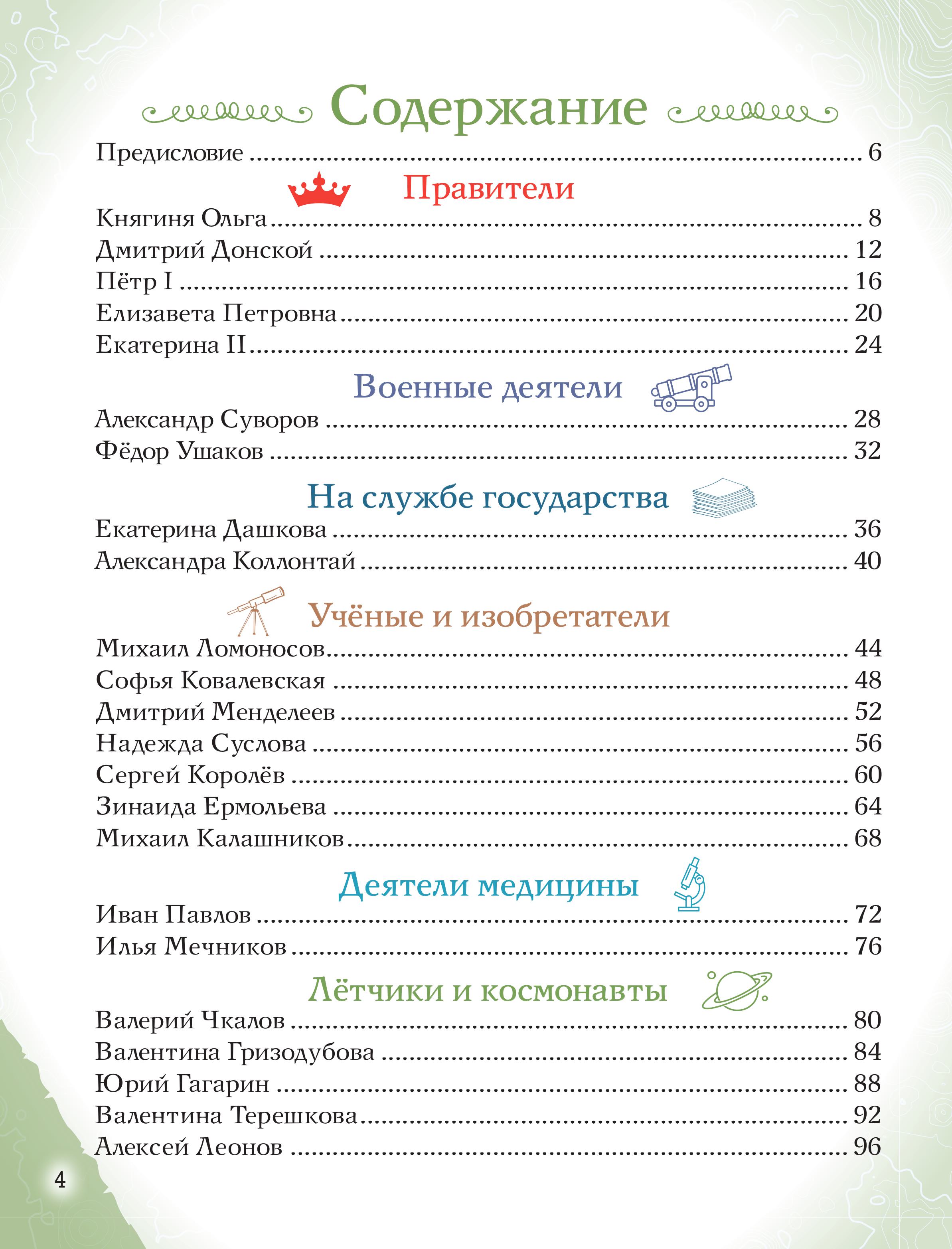 Книга Эксмо Славные имена России. Мальчики и девочки, прославившие нашу страну - фото 5