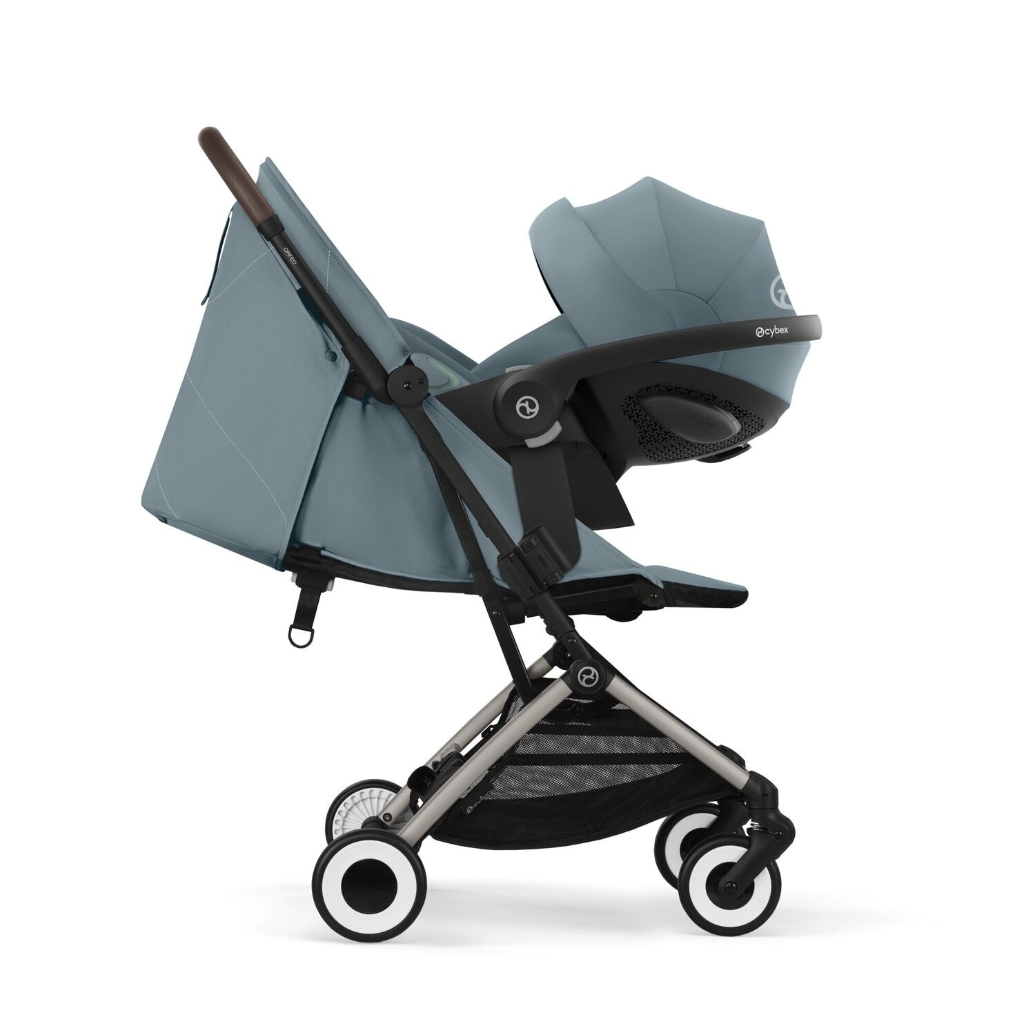 Коляска прогулочная Cybex Orfeo TPE голубой - фото 5