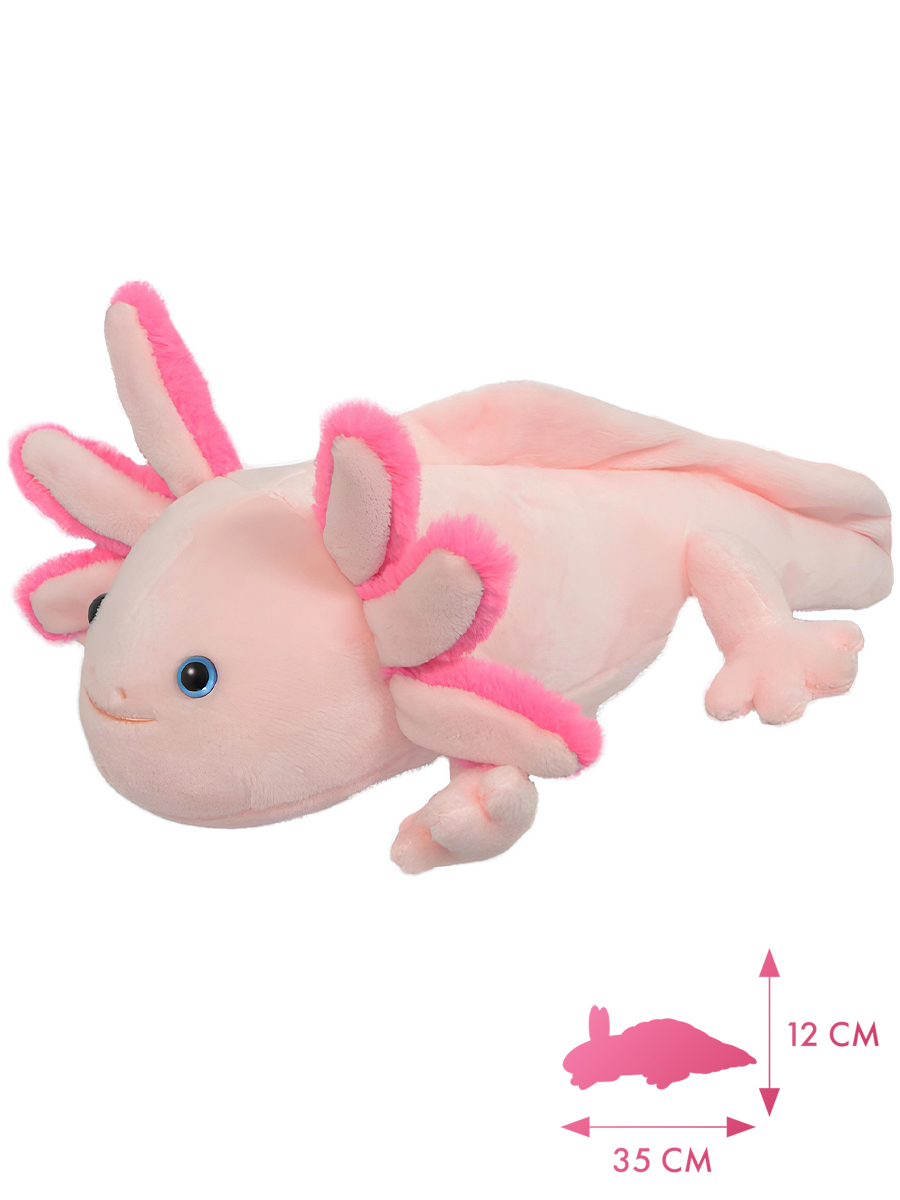 Мягкая игрушка All About Nature аксолотль - фото 3