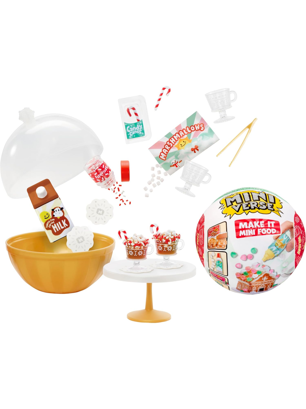 Игровой набор MGAs MiniVerse Diner Holiday Food - фото 2