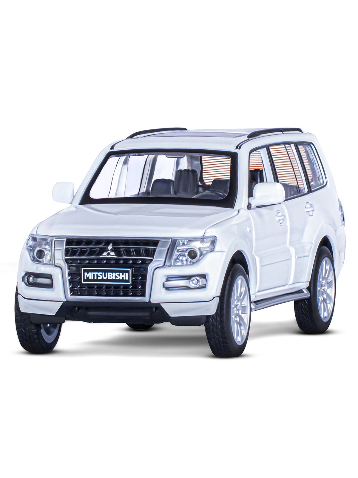 Внедорожник АВТОпанорама Mitsubishi Pajero 4WD Turbo 1:33 JB1251432 - фото 15