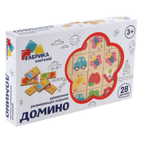 Настольная игра Фабрика Фантазий Домино