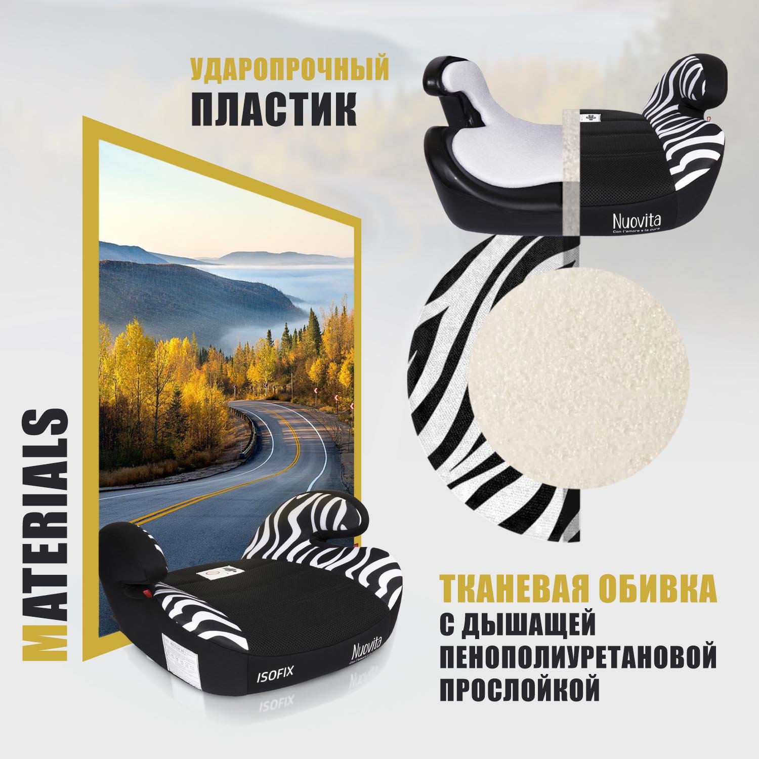 Автокресло Nuovita Maczione NBi-1 Isofix 3 (22-36 кг) - фото 6