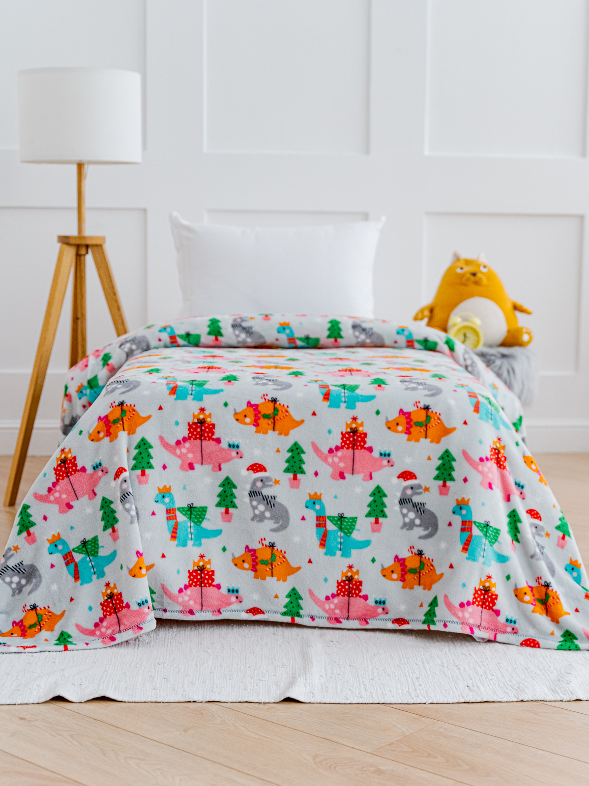 Плед Павлинка Аэро Софт Динозаврики 100 x 150 см велсофт - фото 7