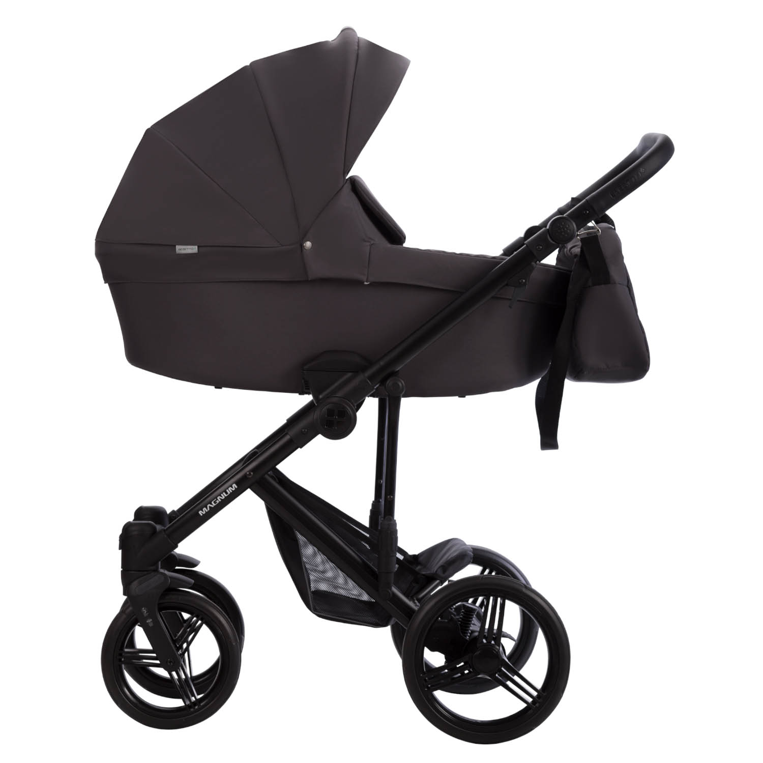 Коляска 2в1 Bebetto Magnum Light серый - фото 4