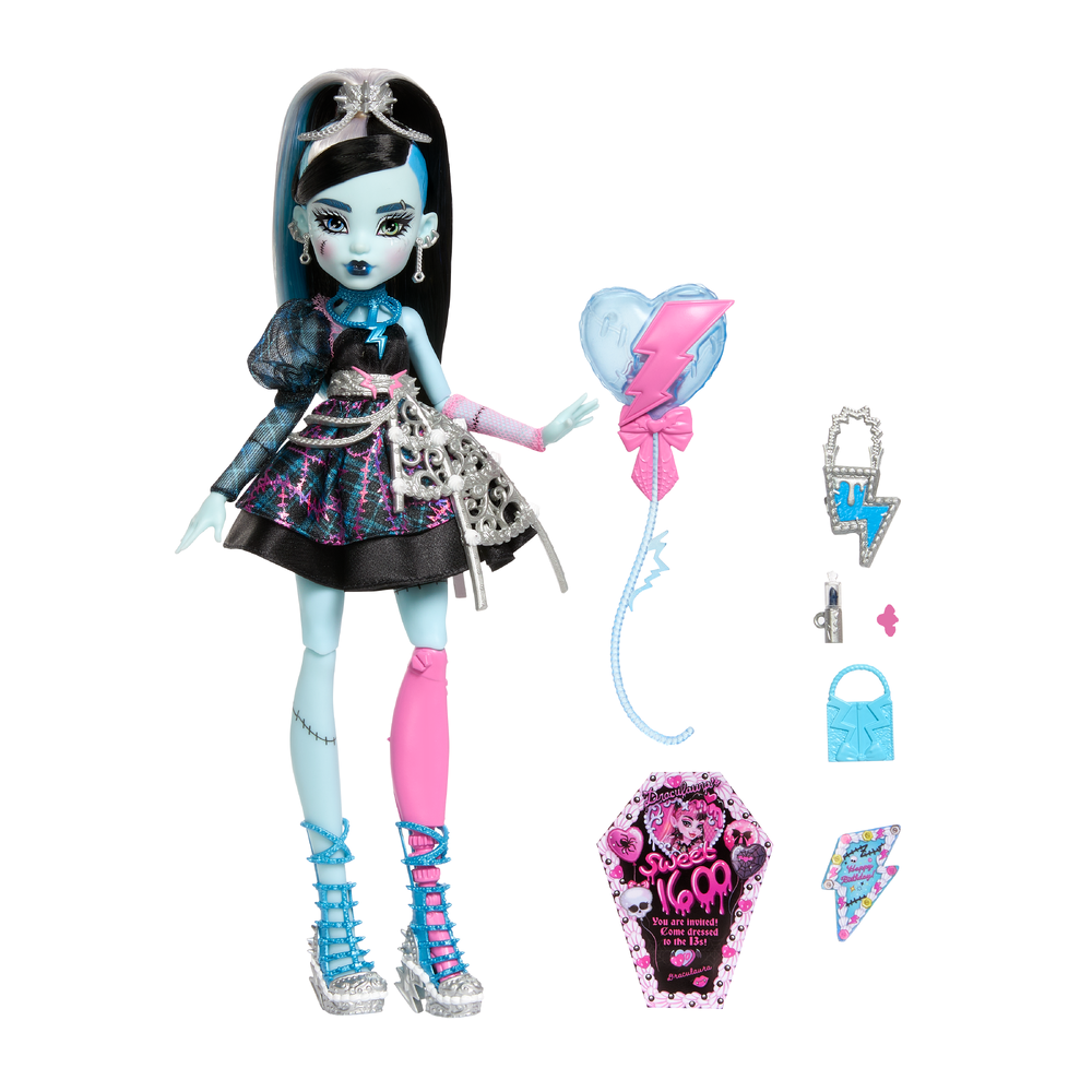 Кукла модельная Monster High Scary Sweet Birthday Frankie JBG75 JBG75 - фото 3