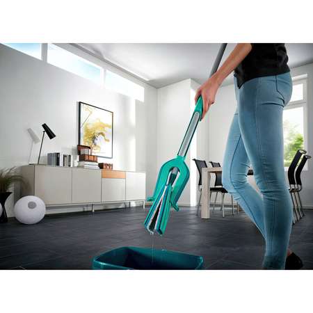 Швабра хозяйственная Leifheit 57023 с отжимом Picobello S micro duo