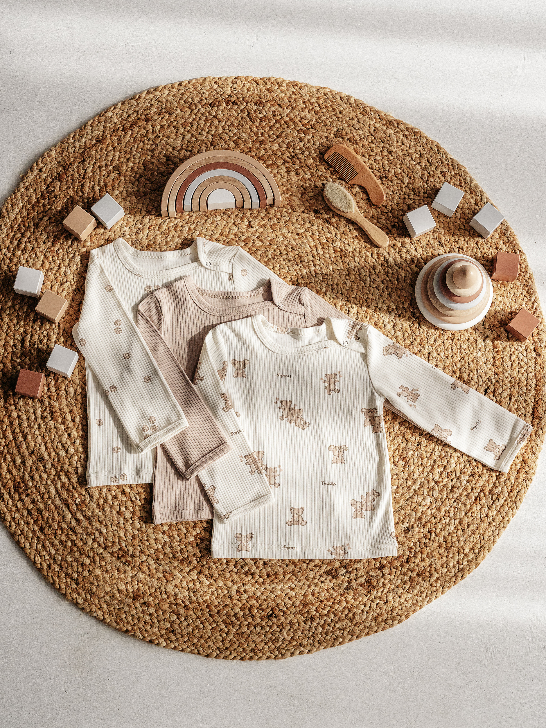 Лонгслив 3 шт. TOPOTUSHKI ТКР1158990ин - фото 2