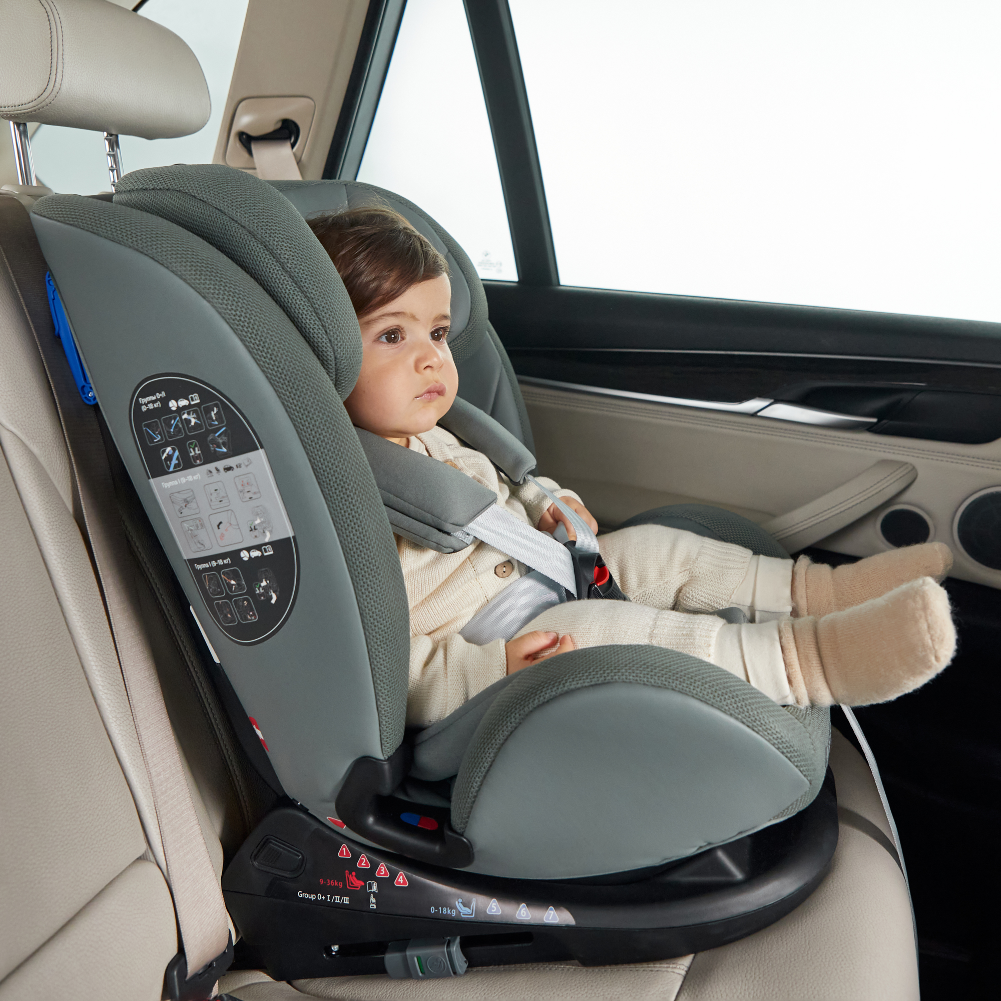 Автокресло Happy Baby Orex Isofix 0+/1/2/3 (0-36 кг) - фото 18