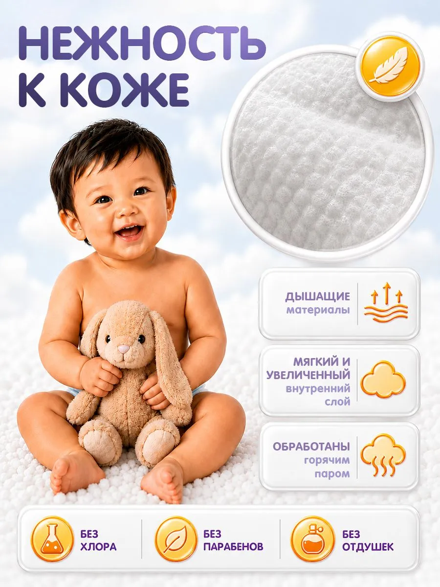 Трусики Kiddo Night L (9-14 кг) 18 шт. - фото 6