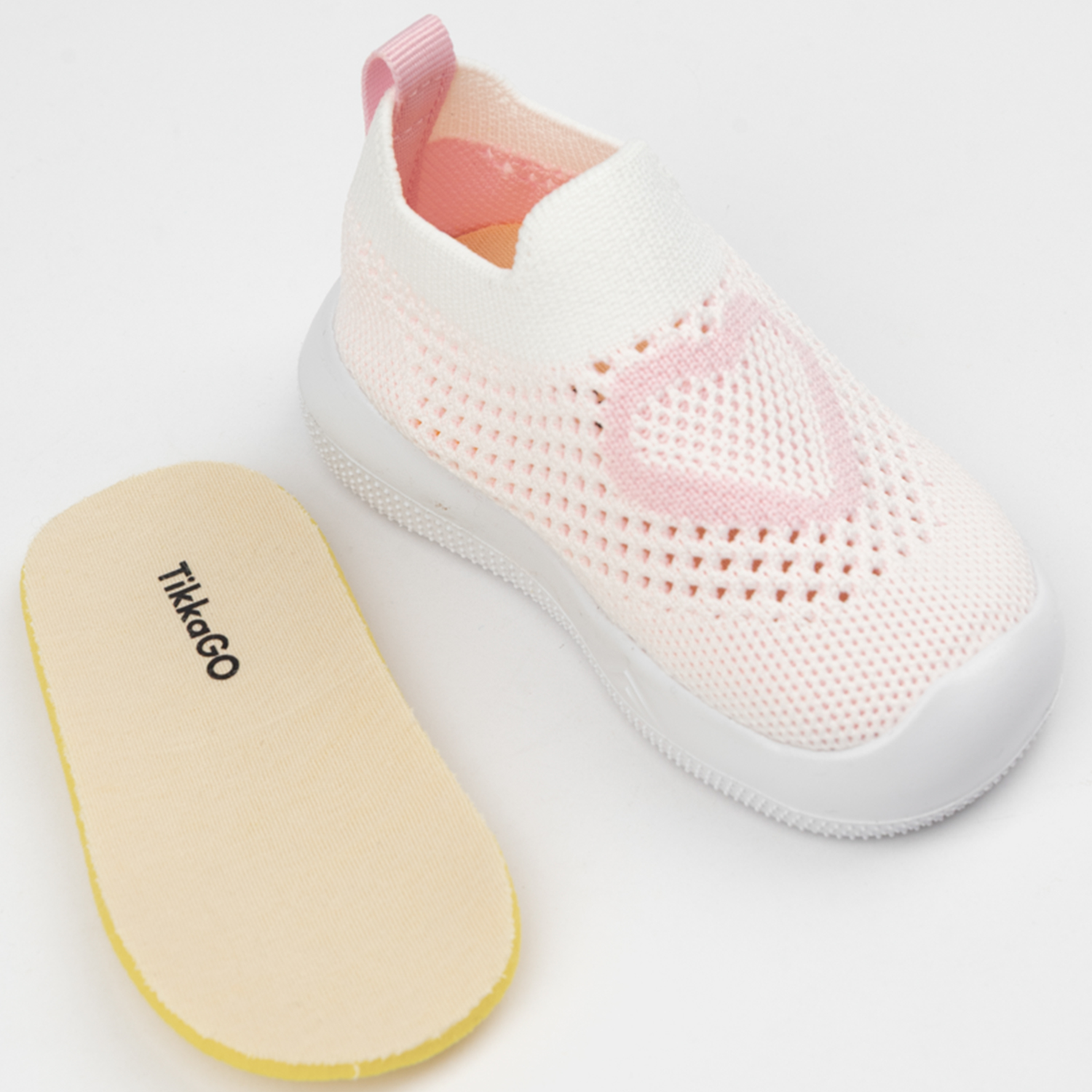 Кроссовки TikkaGo 7A01_3064_white-pink - фото 4