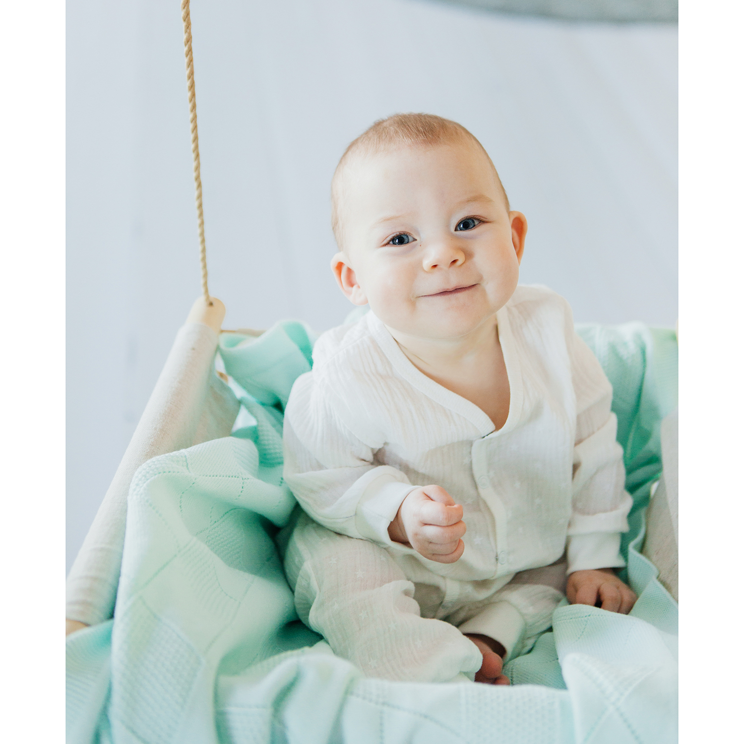 Комбинезон BabyEdel 21615молоко - фото 2