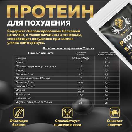 Протеин для похудения WowMan и набора массы