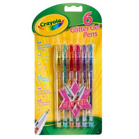Ручка гелевая Crayola 6 шт.
