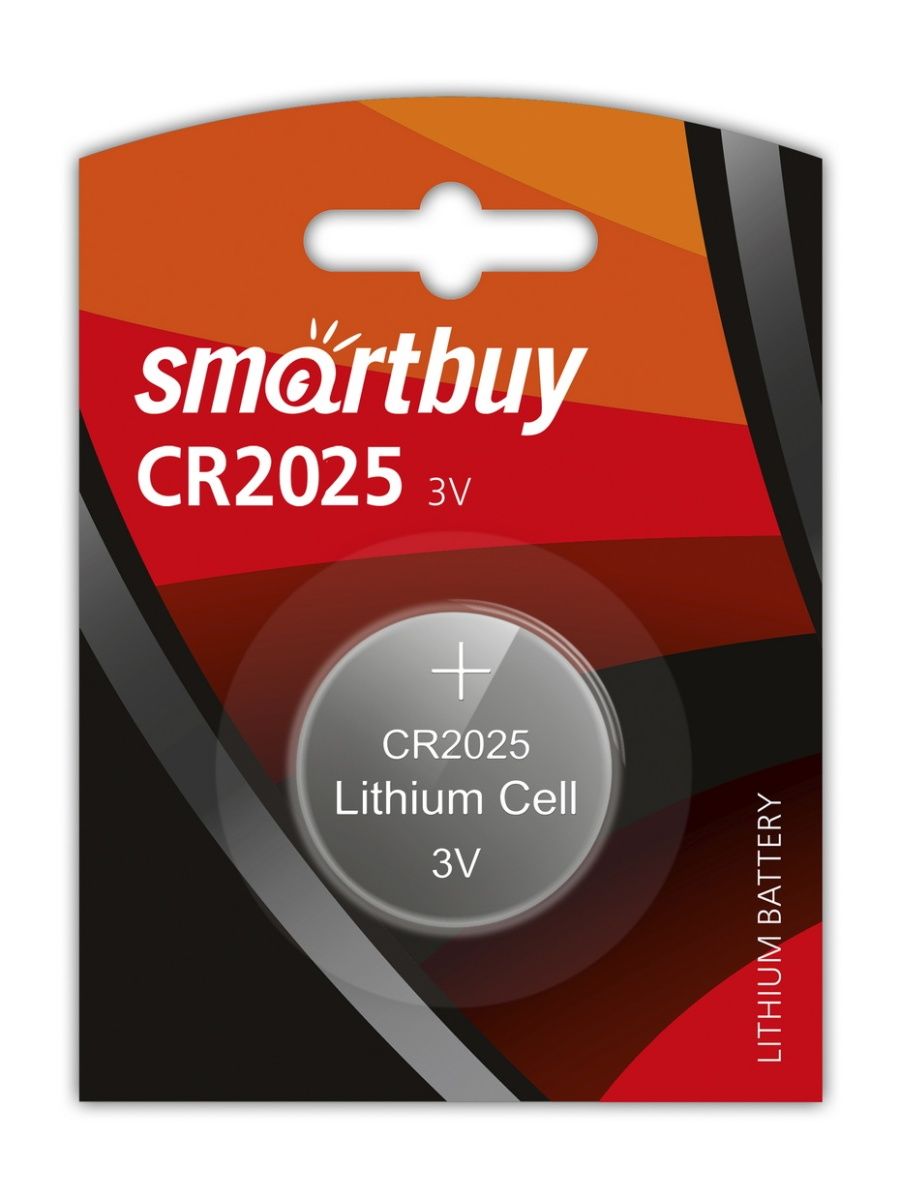 Элемент питания Smartbuy CR 2025 - 1 шт. - фото 1