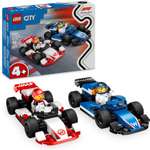 Конструктор LEGO City Williams Racing и Haas 92 дет.