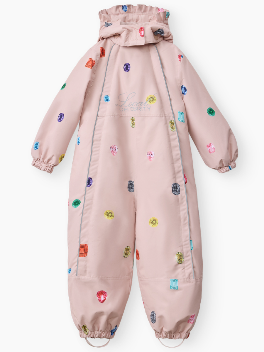 Комбинезон Happy Baby 89114-1_pink(gems) - фото 1