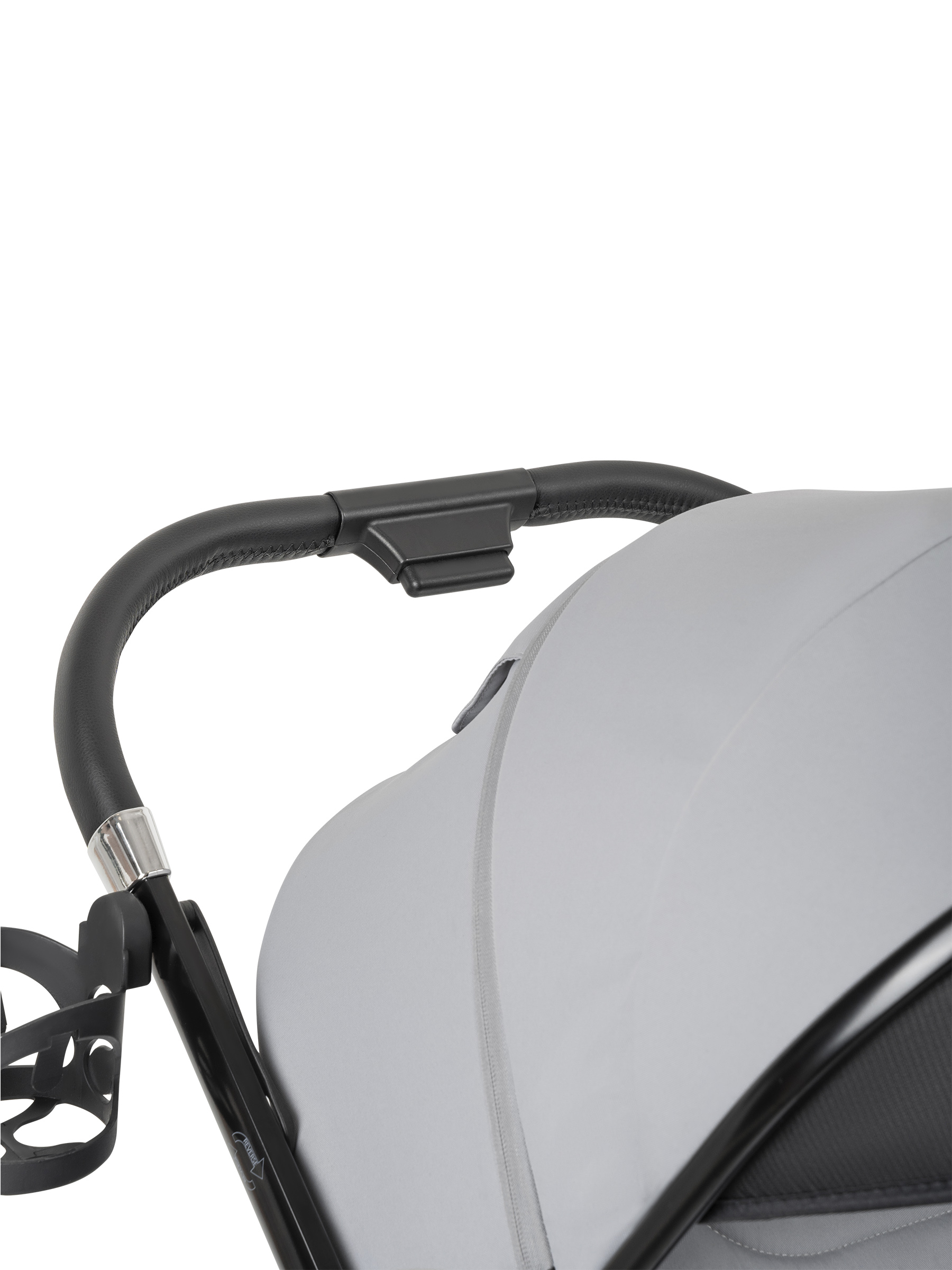 Коляска прогулочная JOVOLA Magma с перекидной ручкой серый - фото 28