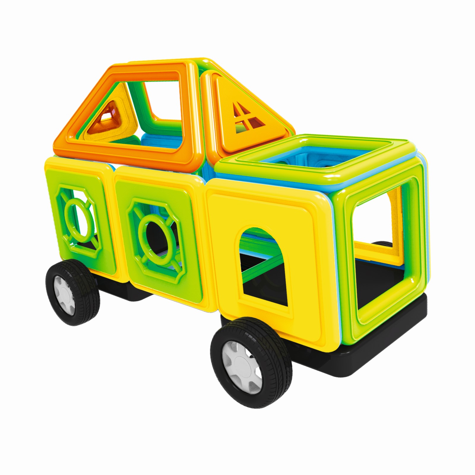 Конструктор Sima-Land Замок магнитный - фото 6