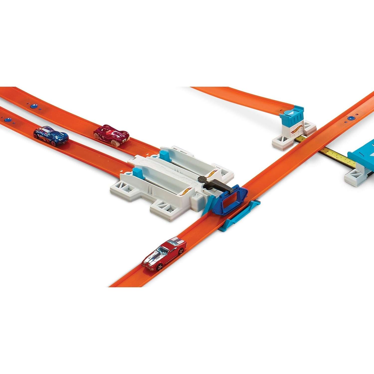 Дополнительная секция Hot Wheels 2-полосная пусковая установка с пусковой установкой DNH84 - фото 9
