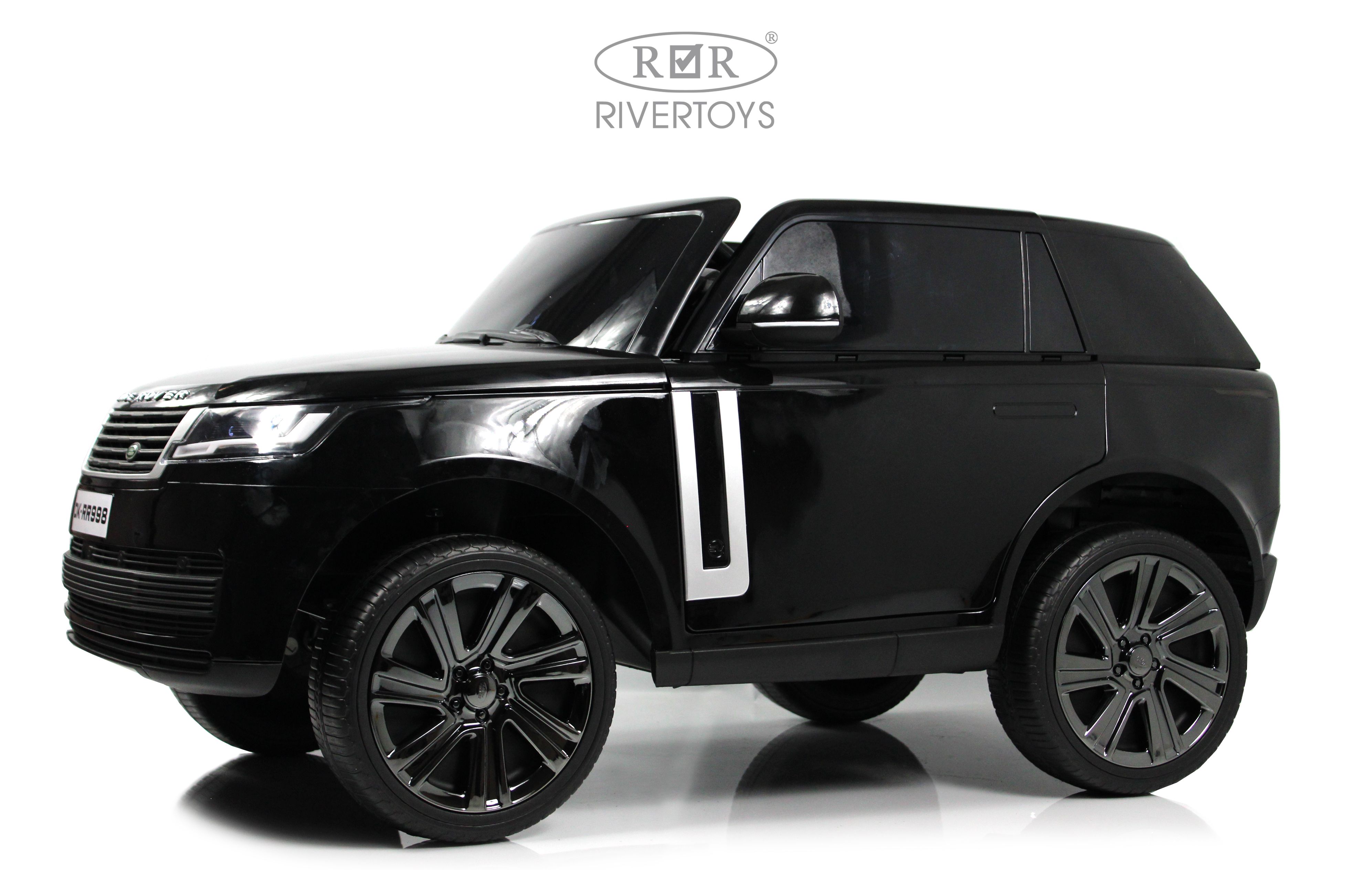 Электромобиль RIVERTOYS Y999YY-BLACK-GLANEC С пультом ДУ - фото 12