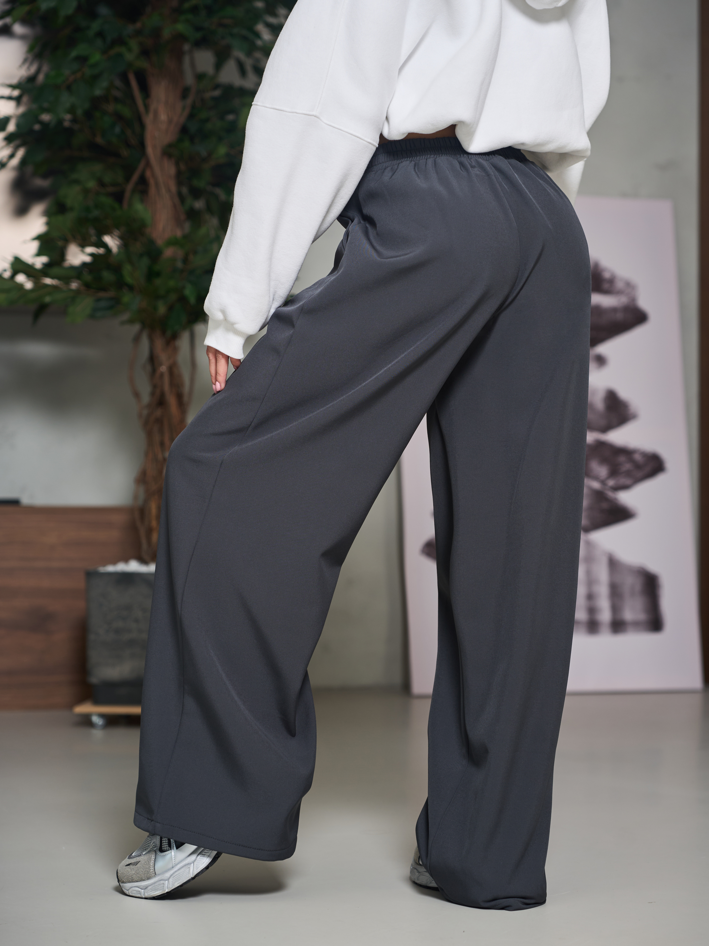 Брюки-палаццо СИНЯЯ МОДА WF1011-H39 - фото 12