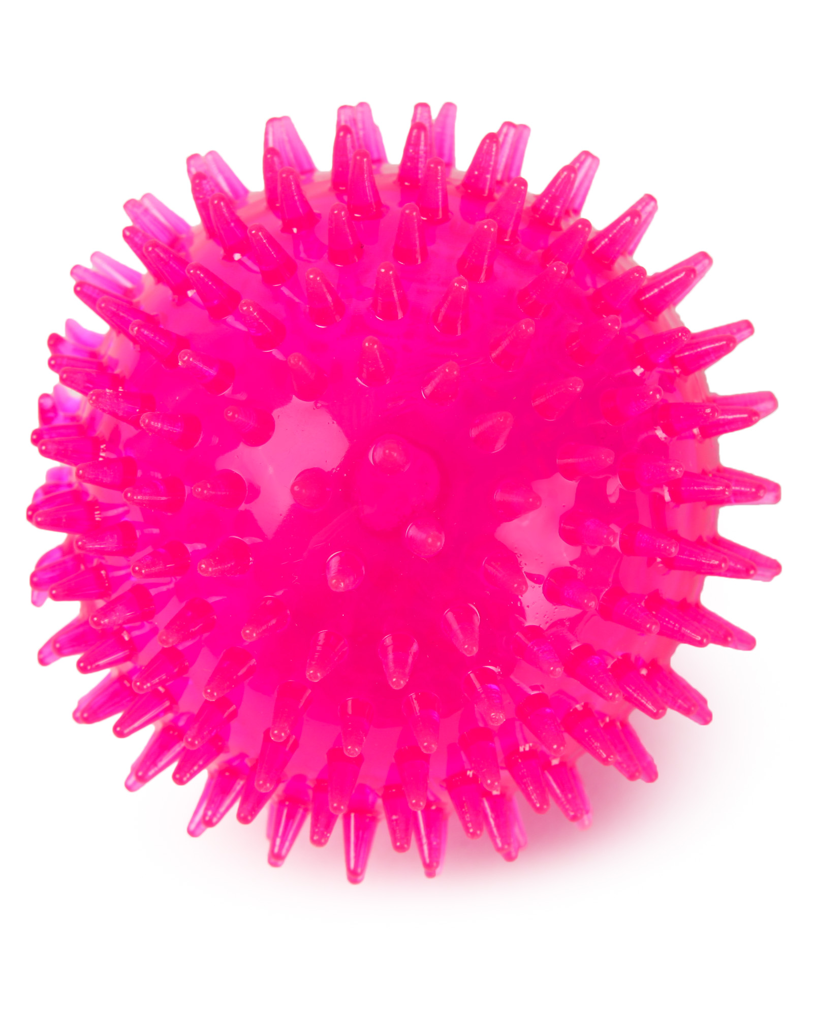 Игрушка для собак Barbaks Мяч с зубчиками пищит TPR 8см в ассортименте - фото 7