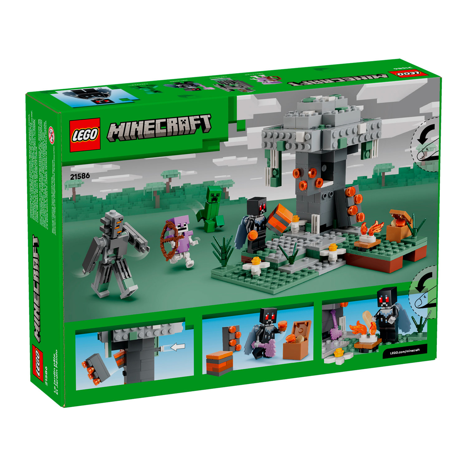 Конструктор LEGO Minecraft Бледный сад 243 дет. - фото 3