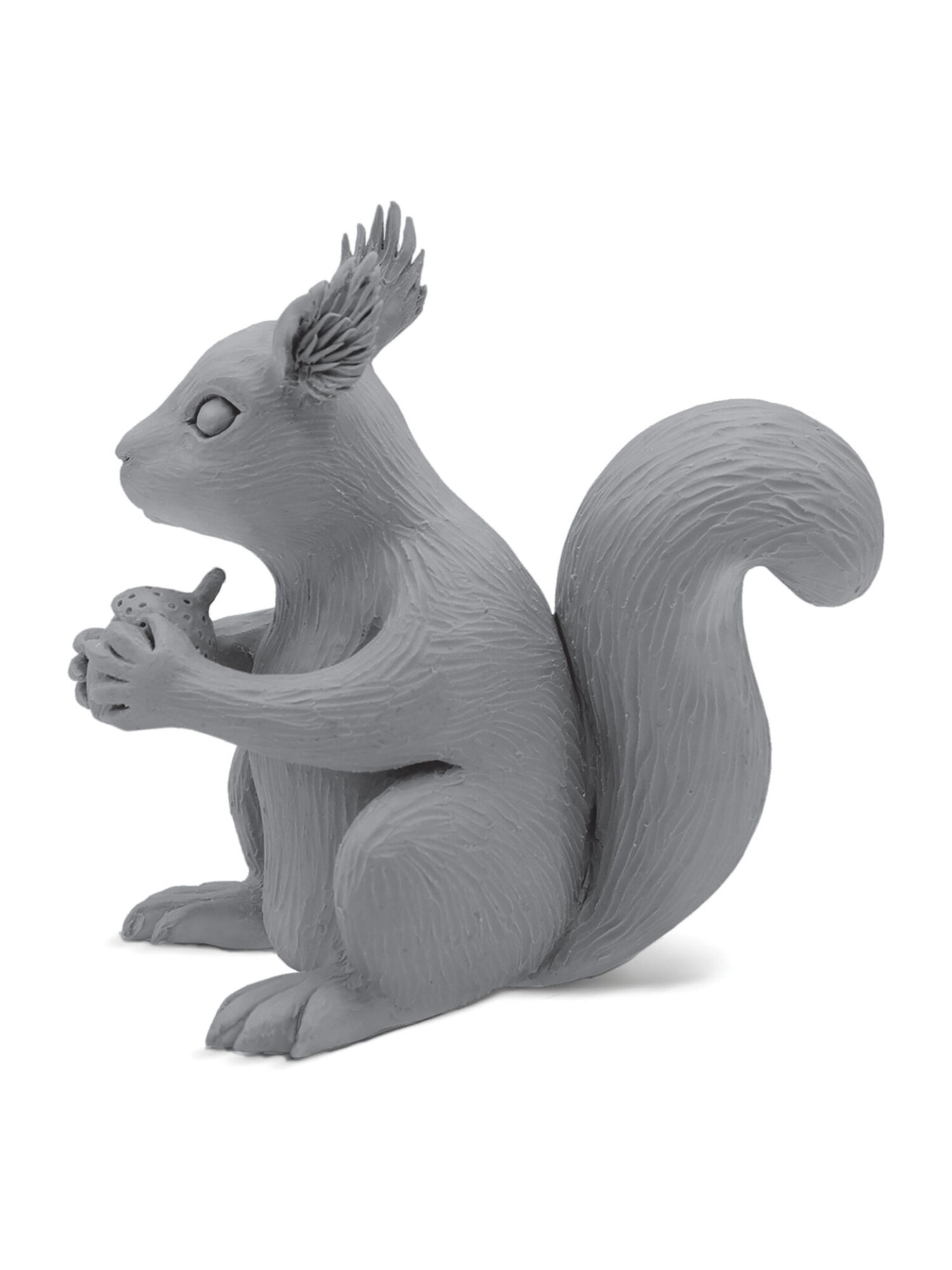 Пластилин Brauberg серый 1 цв. - фото 4