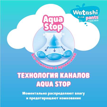 Трусики WATASHI XL (13-20 кг) 36 шт.