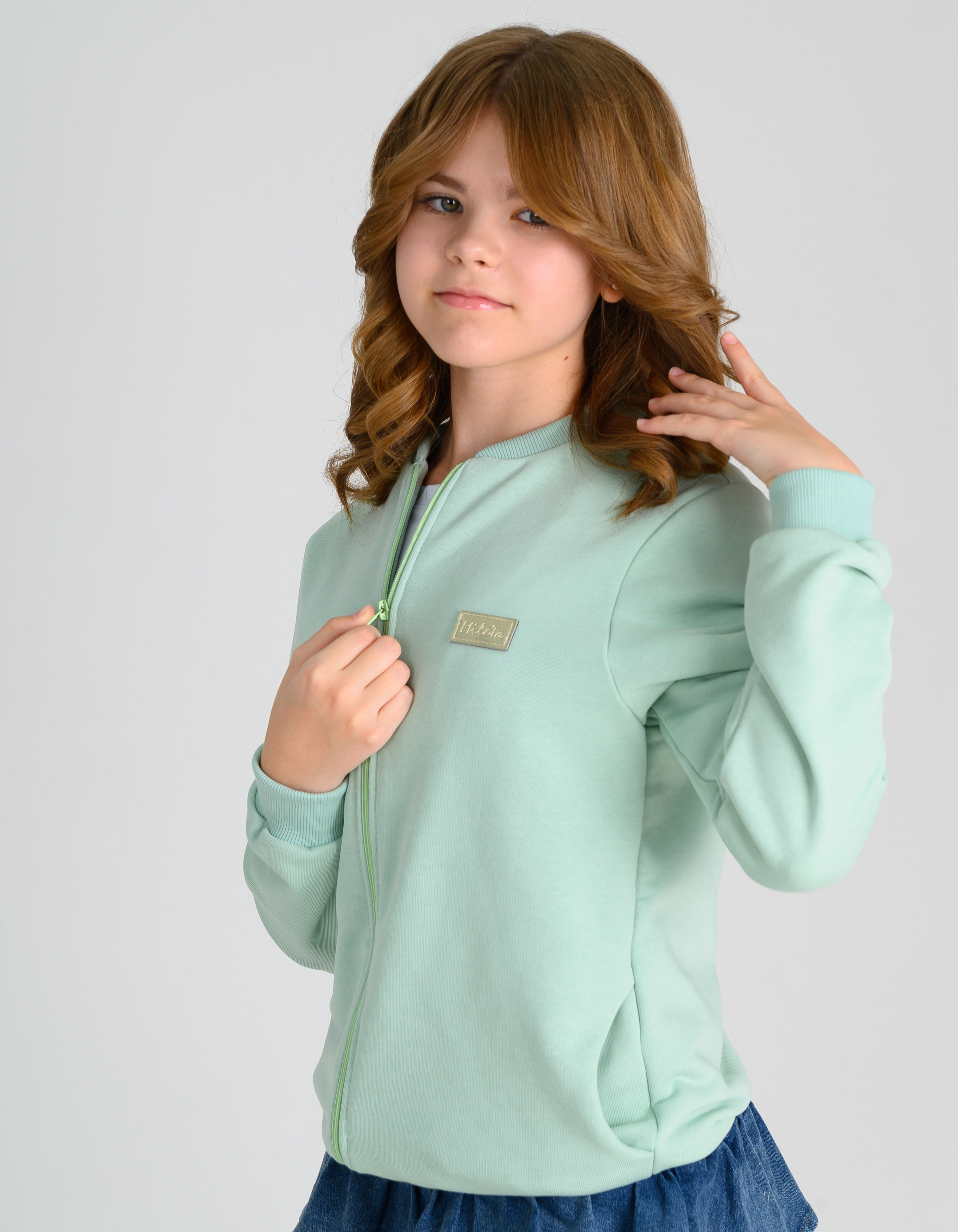 Бомбер MiloTa ТФ02/оливковый - фото 5