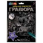 Гравюра Multiart Тигры