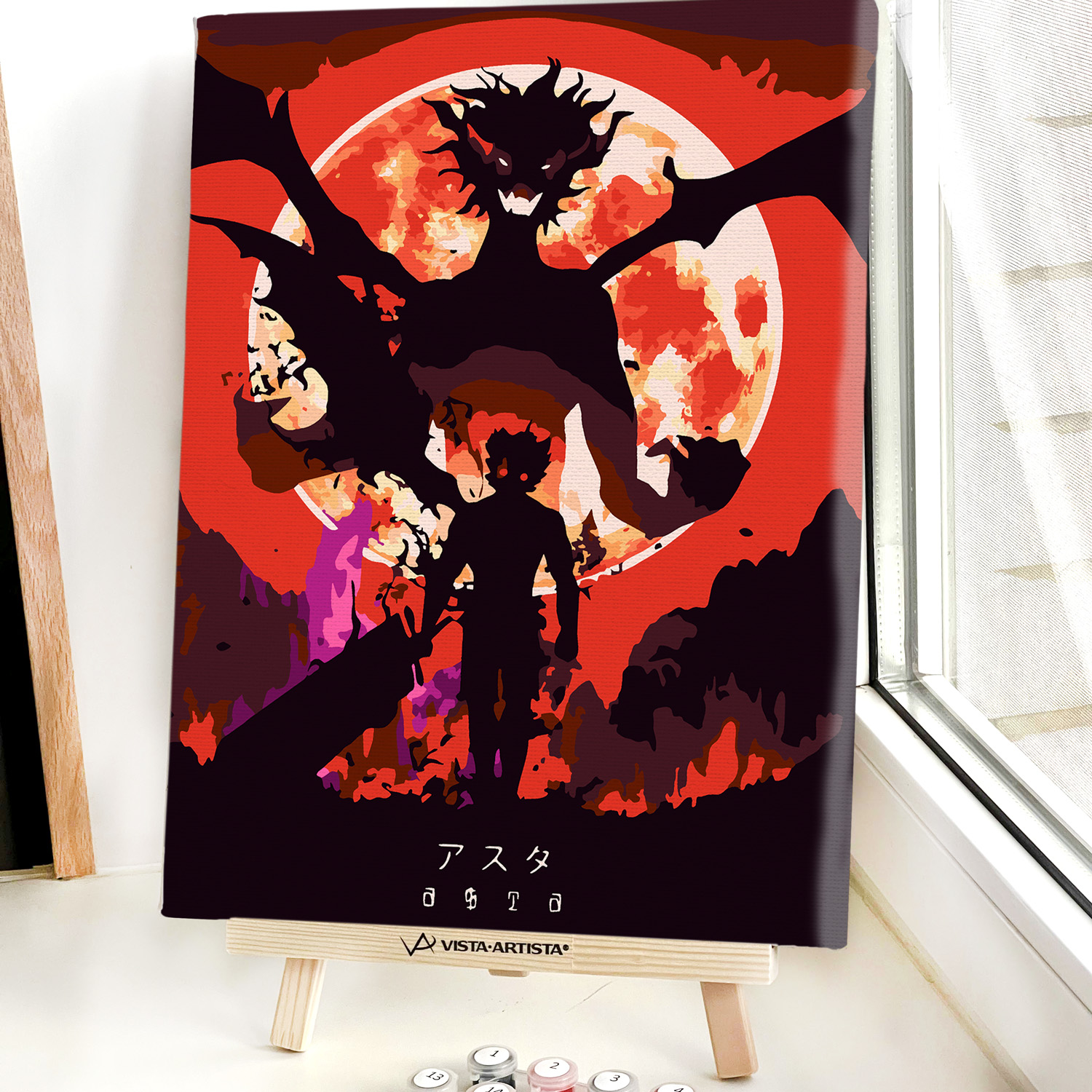Картина по номерам Red Panda - фото 11