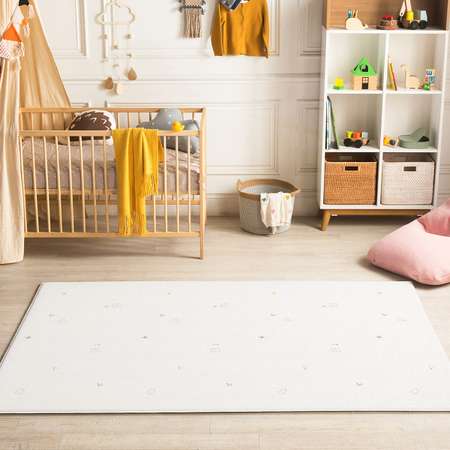 Ковер двухсторонний безворсовой Parklon Pure soft маленький щенок 190x130x1.2 см