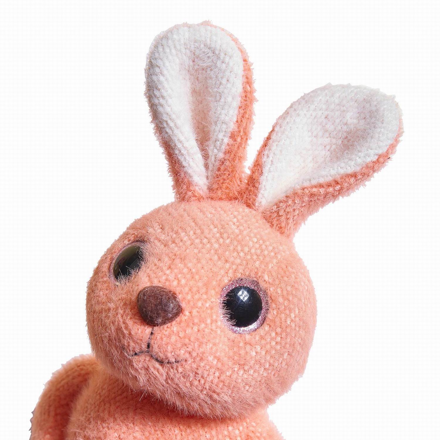 Мягкая игрушка Abtoys зайка Knitted - фото 4