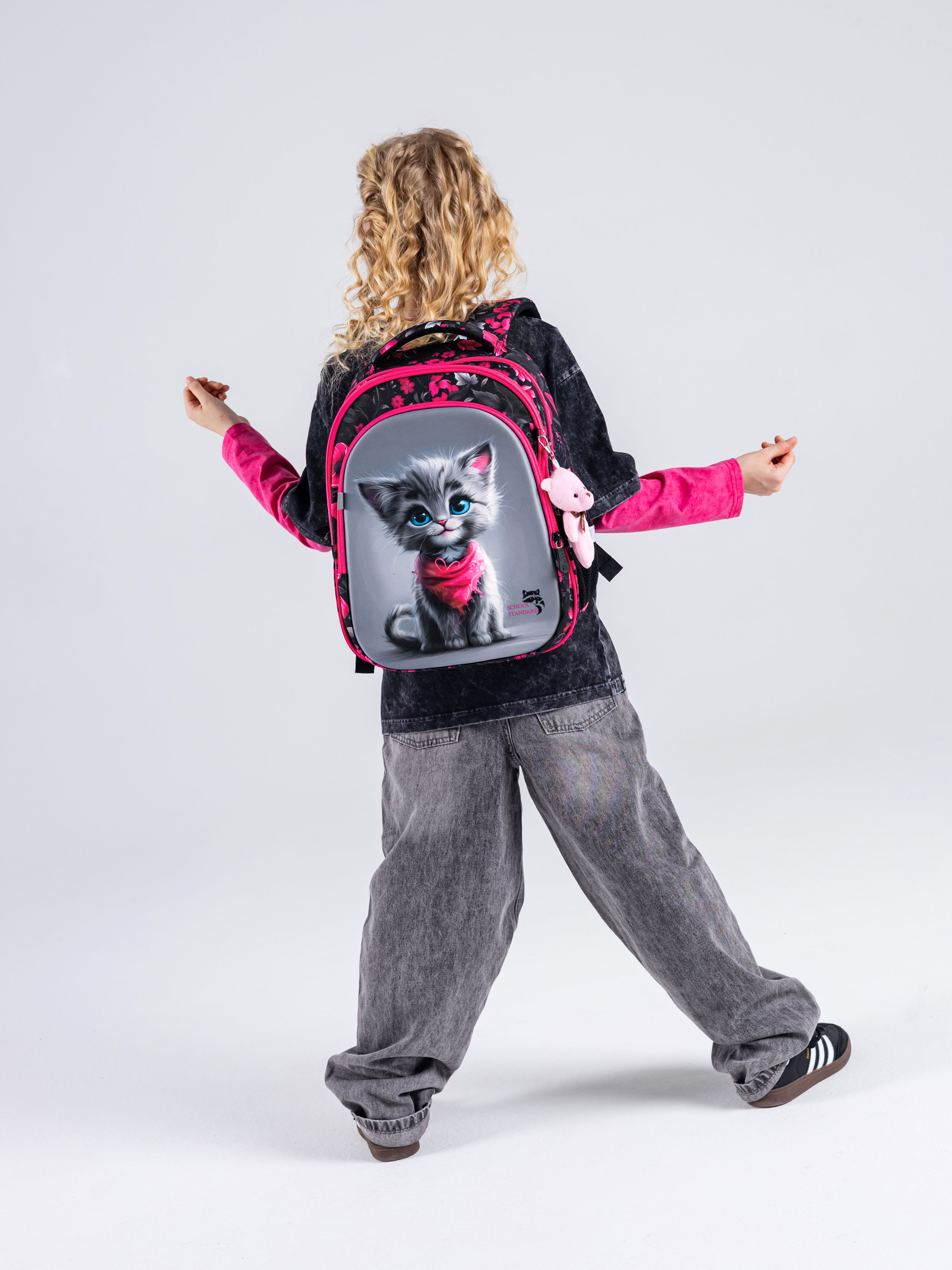 Рюкзак School Standard первокласснику набор 4 в 1 - фото 5