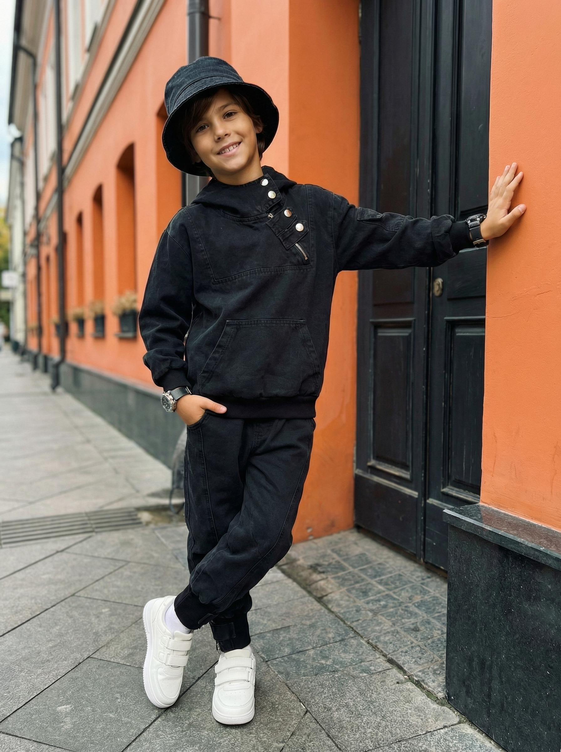 Костюм Artcher КостюмДжинс0001Черный - фото 15